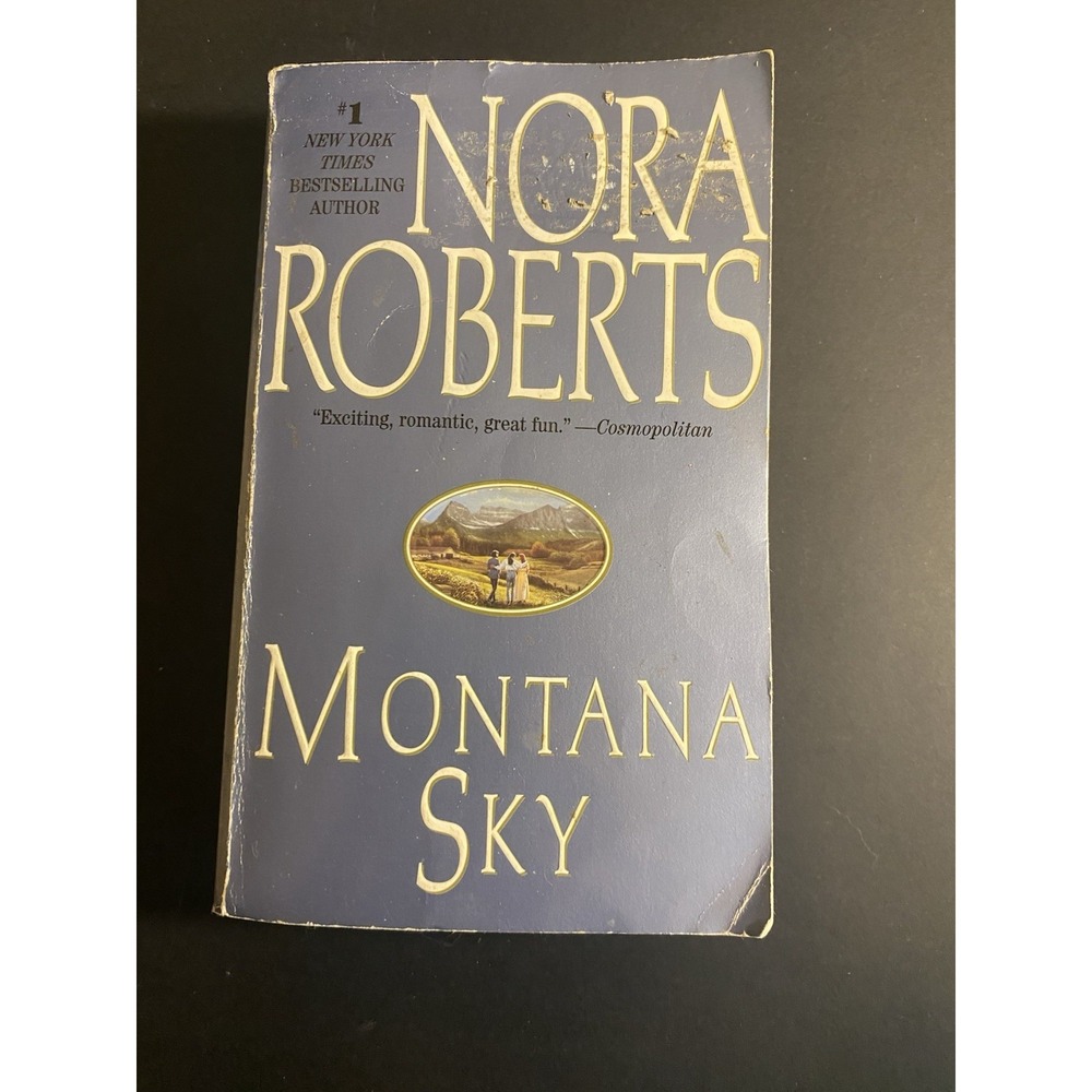 Nora Roberts Montana Sky Paperback Book